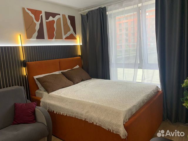 

Квартира-студия, 32,9 м², 2 кровати