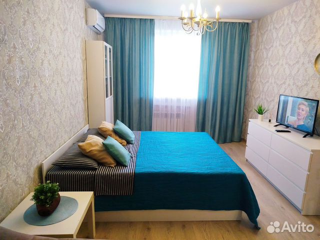 

1-к. квартира, 42 м², 2 кровати