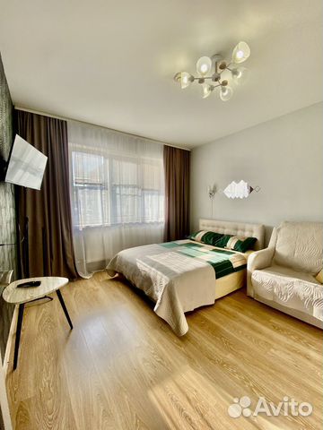 

1-к. квартира, 30 м², 2 кровати