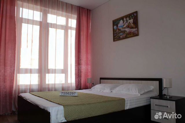 

1-к. квартира, 52 м², 3 кровати