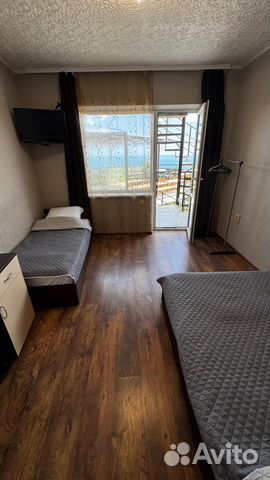 

1-к. квартира, 20 м², 2 кровати