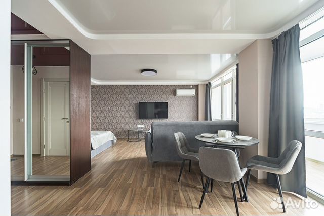 

Квартира-студия, 40 м², 2 кровати