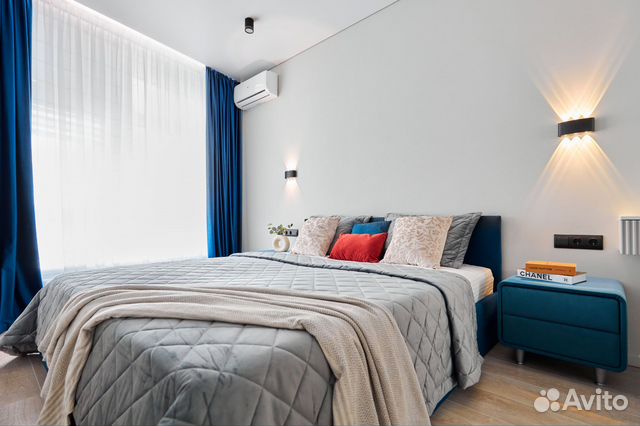 

1-к. квартира, 45 м², 2 кровати
