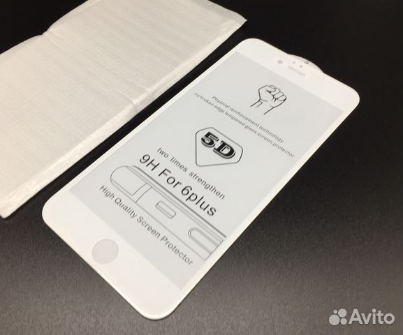5D стекло Full Cover iPhone 6Plus 6s Plus Белое 5D стекло Full Cover iPhone 6Plus 6s Plus Белое