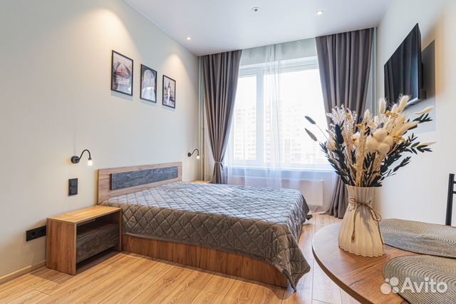 

Квартира-студия, 30 м², 1 кровать