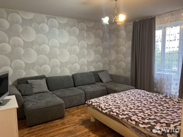 

1-к. квартира, 40 м², 2 кровати
