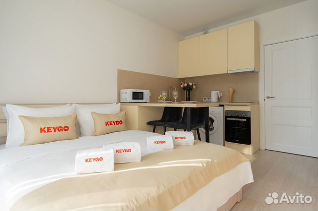 

Квартира-студия, 19,1 м², 1 кровать