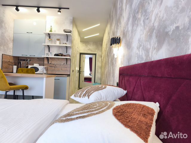 

Квартира-студия, 28 м², 1 кровать