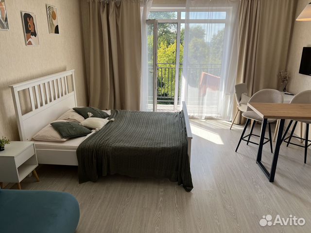 

Квартира-студия, 34 м², 2 кровати