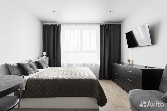 

Квартира-студия, 26 м², 2 кровати