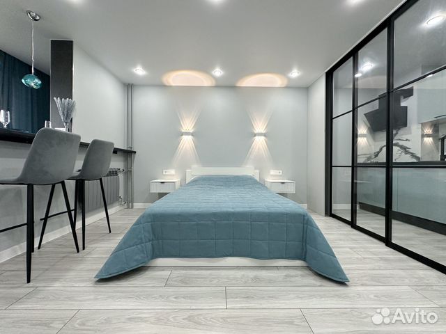 

Квартира-студия, 28 м², 2 кровати