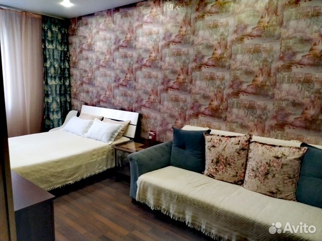

1-к. квартира, 38 м², 2 кровати
