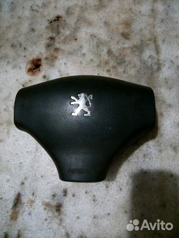 Подушка безопасности водительская Peugeot 206