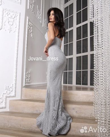 Платье блестящее в пол jovani Платье блестящее в пол jovani