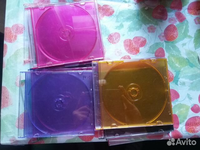 Боксы для CD, DVD дисков slim цветные и черные Боксы для CD, DVD дисков slim цветные и черные