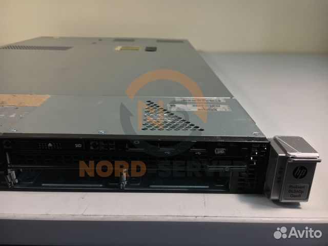 Сервер HP DL360p Gen8 2xE2680/64G/8xSFF/P420i/460W Сервер HP DL360p Gen8 2xE2680/64G/8xSFF/P420i/460W