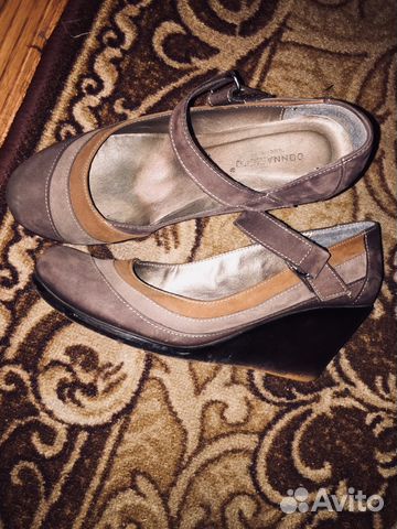 Туфли женские натуральная замша