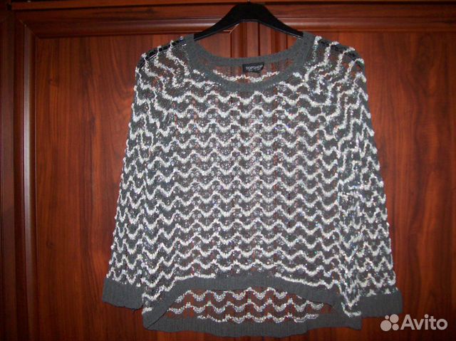 Туника накидка topshop размер 48 50