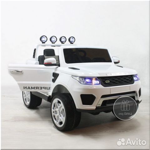 Запечатанный электромобиль range rover
