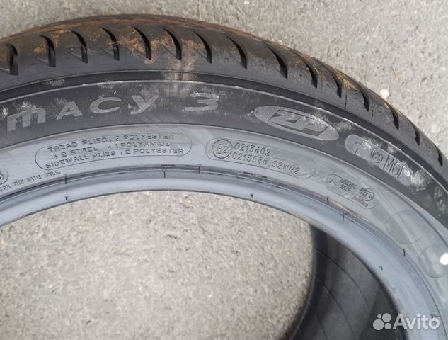 Новые Michelin Primacy 3 ZP MO 245/45 R18 Run Flat