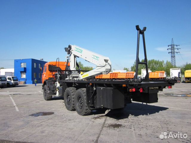 Камаз 43118 с Кму Инман Иф-300