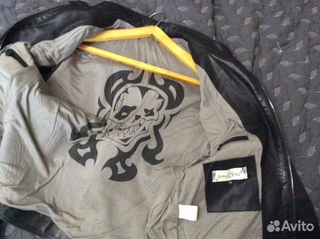 Куртка кожаная мужская John Yoko