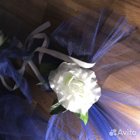 Свадебные украшения на машину Свадебные украшения на машину