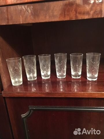 Стопки хрусталь СССР