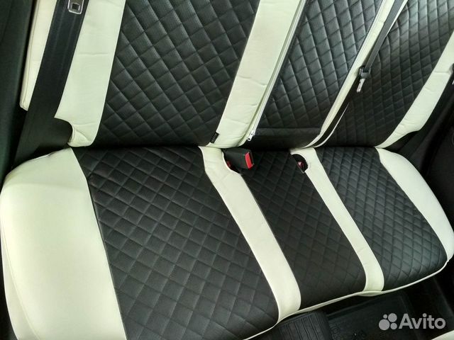 Настоящие чехлы Автопилот (ромб) nissan Qashqai 2 Настоящие чехлы Автопилот (ромб) nissan Qashqai 2