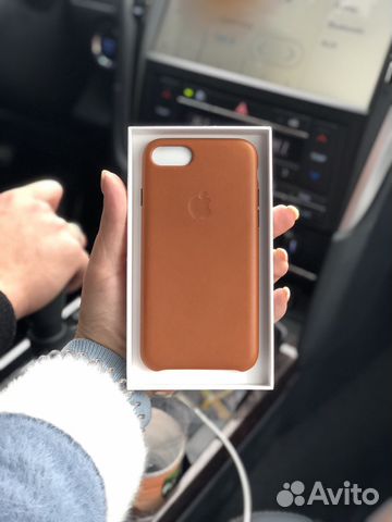 Чехол iPhone 8 кожа оригинал новый