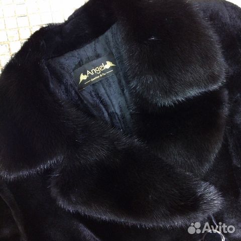 Меховое пальто из кенгуру и норки, Angel&Fur