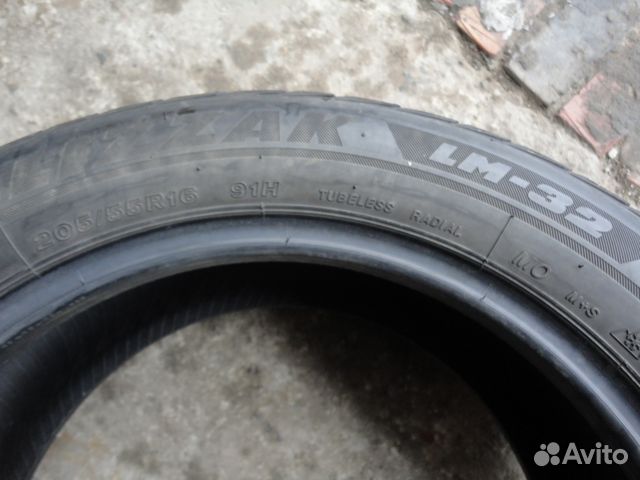 Продам 1 баллон 205/55 R16 bridgestone