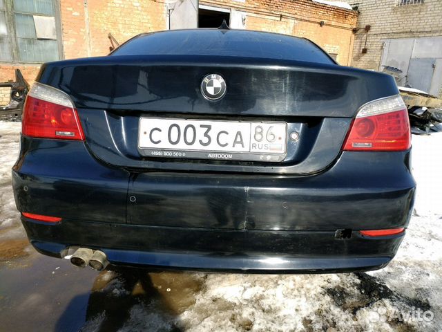 Задний бампер бмв е60 2009 Задний бампер бмв е60 2009