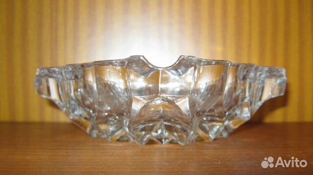 Пепельница хрусталь