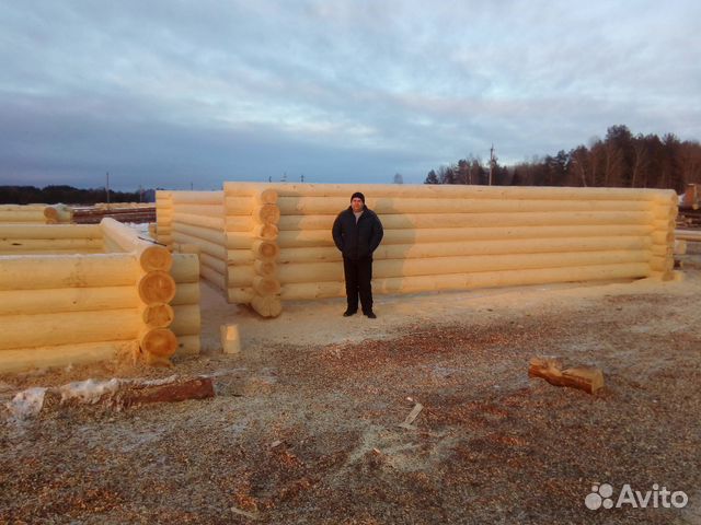 Сруб дома/бани в чашу Сруб дома/бани в чашу
