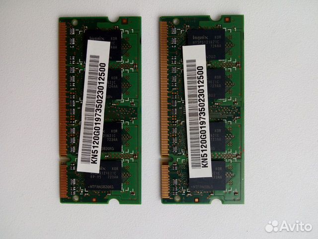 DDR2 so-dimm 2x512Mb память для ноутбука DDR2 so-dimm 2x512Mb память для ноутбука