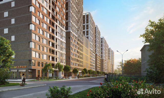 2-к квартира, 55.5 м², 2/20 эт. 2-к квартира, 55.5 м², 2/20 эт.