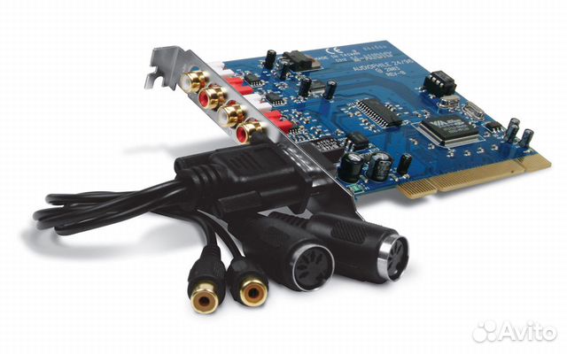Звуковая карта M-Audio Audiophile 2496 проф студия