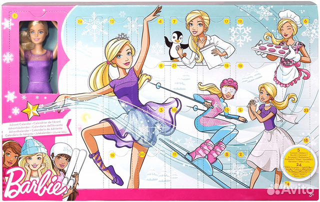 barbie advent calendar 2017