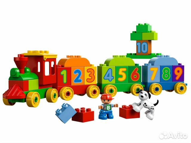 Lego duplo Паровозик Считай и играй