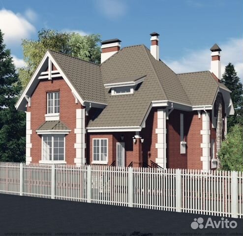 Блочный дом из газобетона Эрфурт-2 185м2