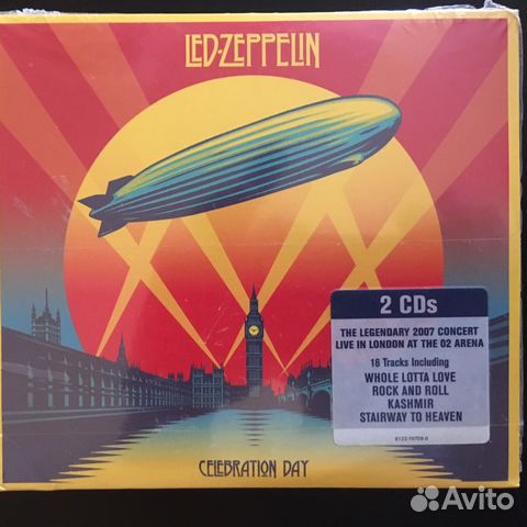 Led Zeppelin- Celebration Day 2cd DE luxe Led Zeppelin- Celebration Day 2cd DE luxe