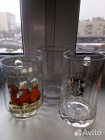Пивные кружки и бокалы