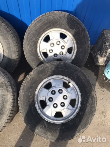 Колеса 265/70/16 для Chevrolet Tahoe Колеса 265/70/16 для Chevrolet Tahoe