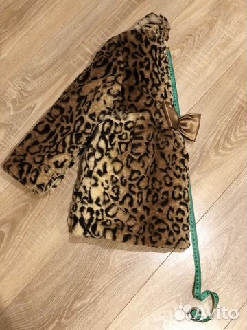 Пальто (шубка) на девочку 98 см