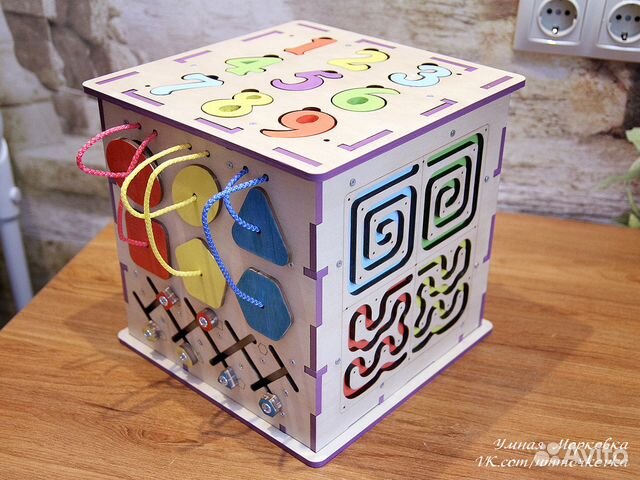 Бизикуб со сменными сторонами Бизикуб со сменными сторонами