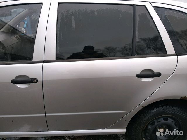 Дверь задняя левая Шкода Фабия 1