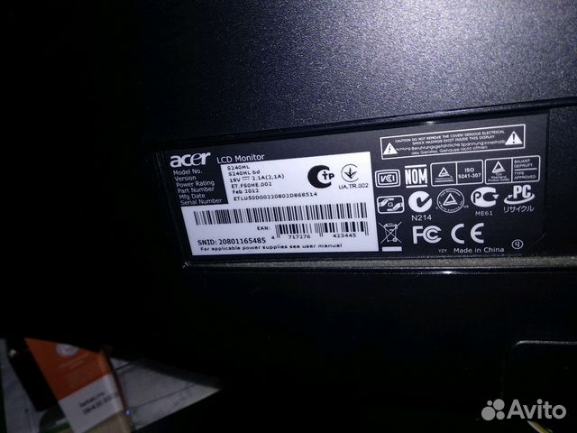 Монитор Acer