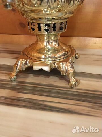 Самовар угольный на дровах 7 л Тулпатрон завод