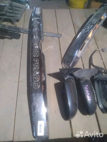 Накладка двери багажника toyota land cruiser prado